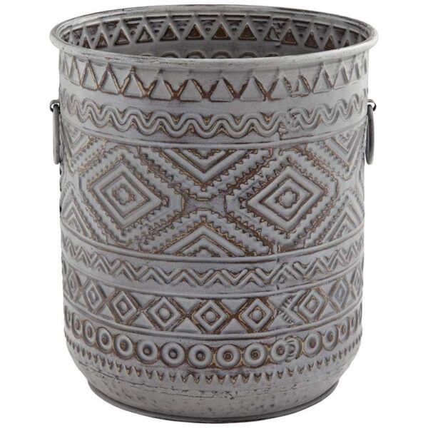 Decorative Metal Planter Set