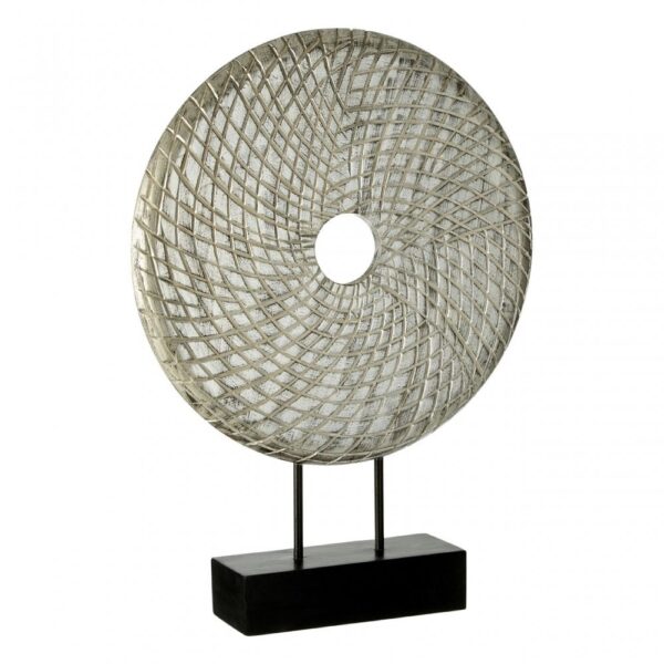 Handmade Silver Mango Wood Table Top Sculpture