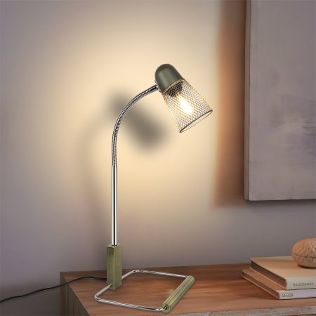 Industrial Gooseneck Reading Desk Lamp