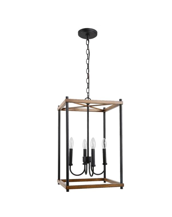 Two Tone Metal Chandelier