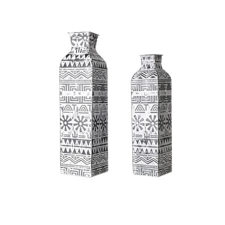 Metal Floor Vase