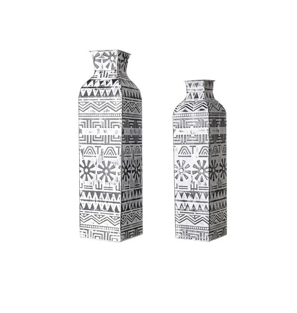 Metal Floor Vase