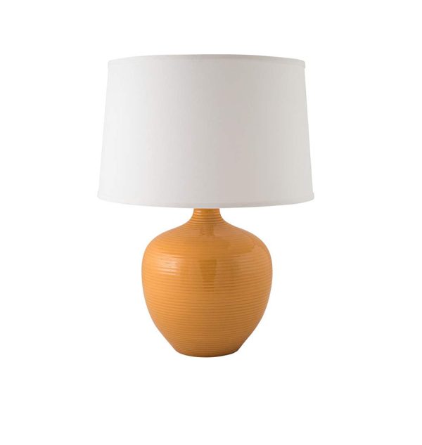 Mustard Ceramic Table Lamp
