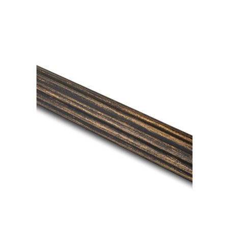 Fluted Wooden Drapery Rod