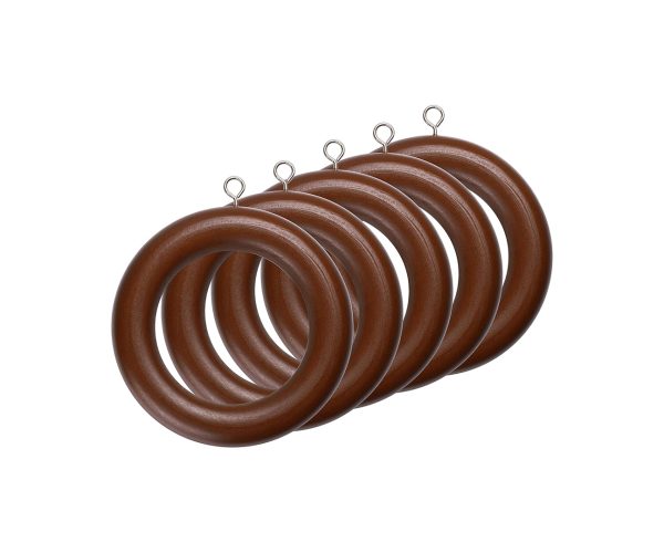Wooden Drapery Rings