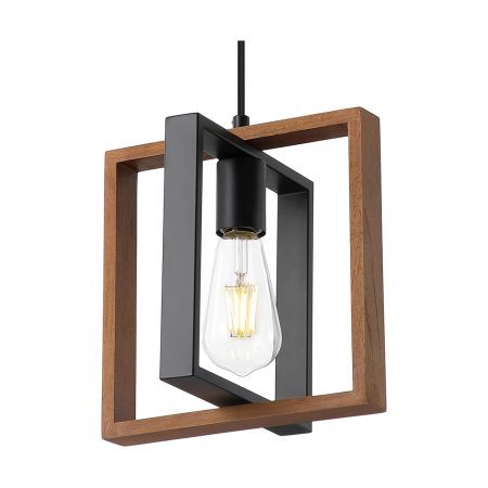 Wood & Metal Pendant Lighting