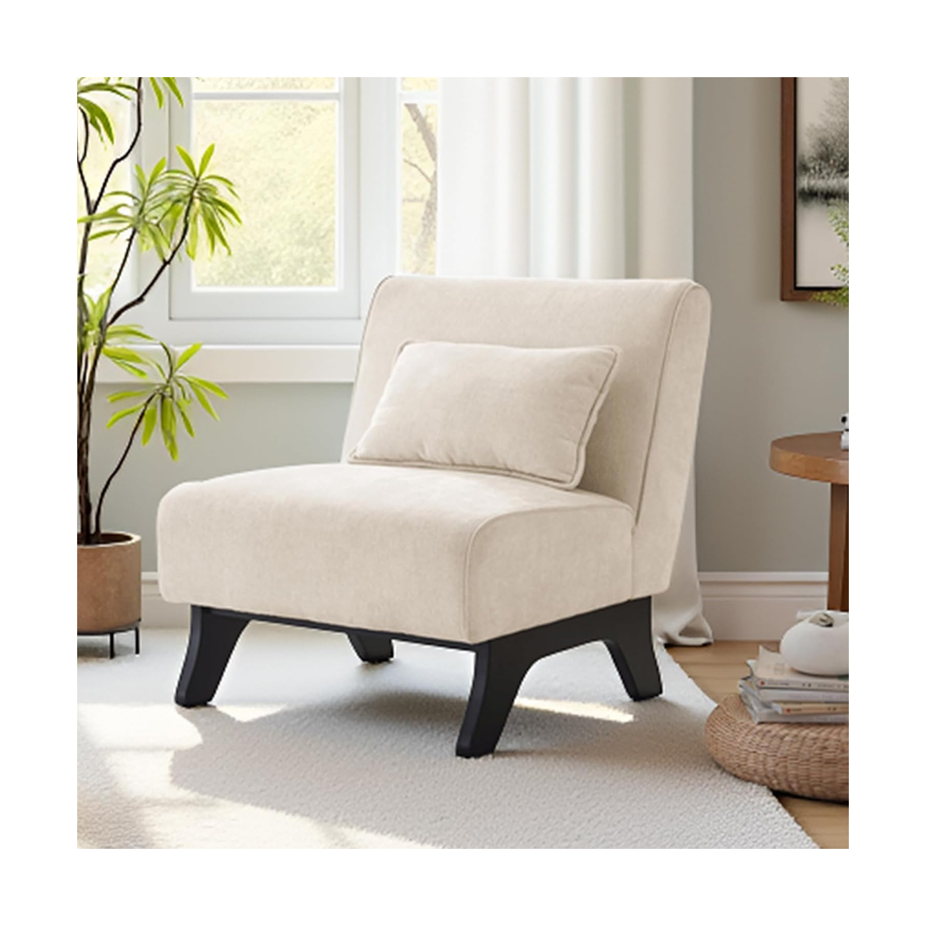 Cozy Armless Accent Chairs 1 Cozy Armless Accent Chairs